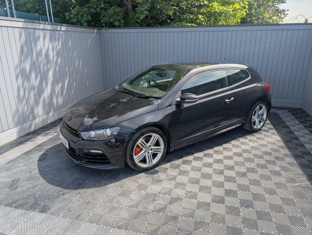 Volkswagen Scirocco R Black #4