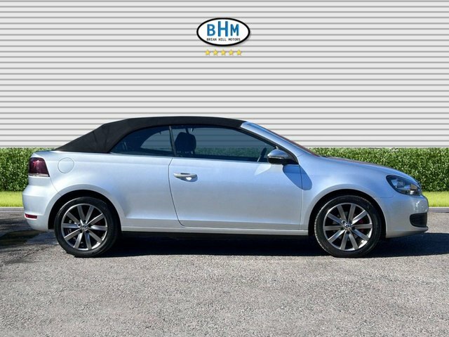 Volkswagen Golf 2014 1.6 Tdi Bluemotion Tech Se Cabriolet Dies LG64OXS Silver #2