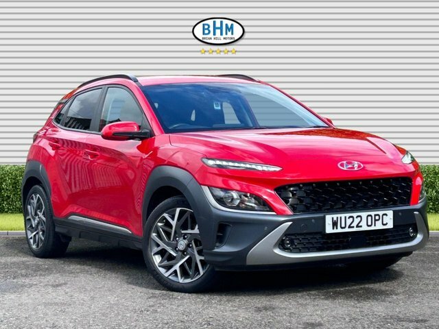 Hyundai Kona 2022 1.6 H-gdi Premium Suv Hybrid Dct E Red