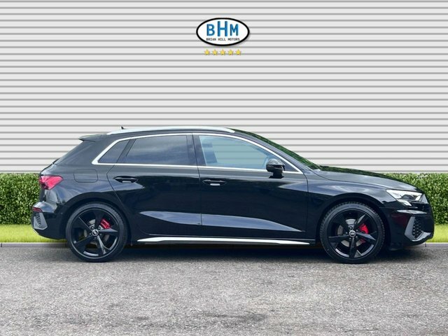 Audi A3 2023 1.0 Tfsi 30 S Line Sportback S Tro KR23WZN Black #2