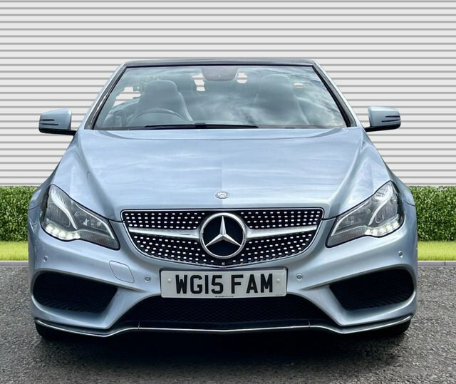 Mercedes-Benz E Class 2015 2.1 E220 Bluetec Amg Line Cabriolet Diese WG15FAM Silver #3