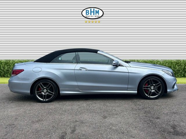 Mercedes-Benz E Class 2015 2.1 E220 Bluetec Amg Line Cabriolet Diese WG15FAM Silver #4
