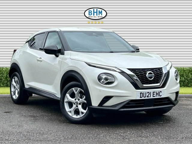 Nissan Juke 2021 1.0 Dig-t N-connecta Suv Eu White