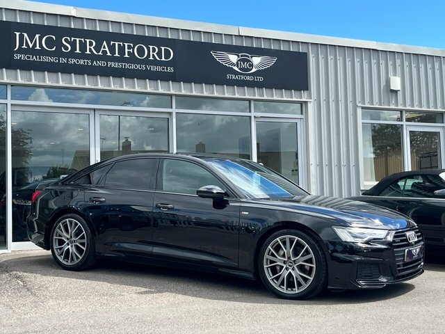 Audi A6 Saloon 2021 3.0 Tdi V6 50 Black Edition Saloon Black #2