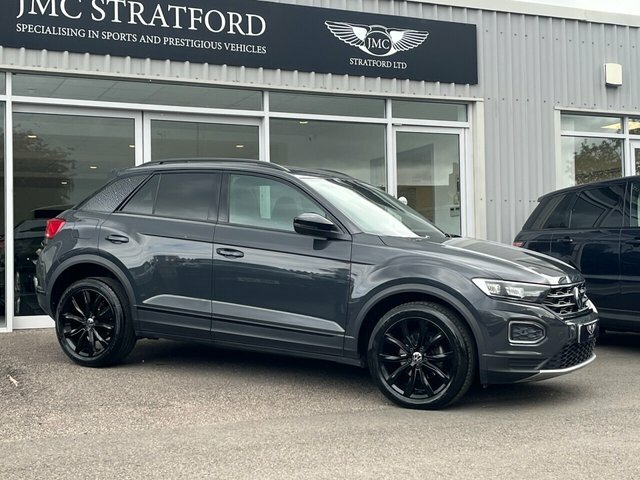 Volkswagen T-Roc 2021 1.0 Tsi Black Edition Suv E VK21RXU Grey #2