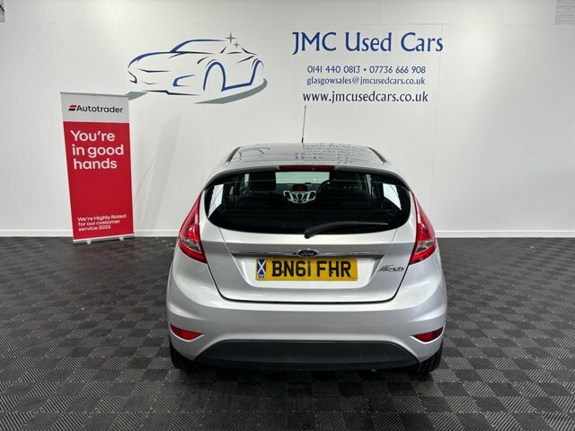 Ford Fiesta 1.25 Zetec Hatchback 129 Gkm, BN61FHR Silver #5