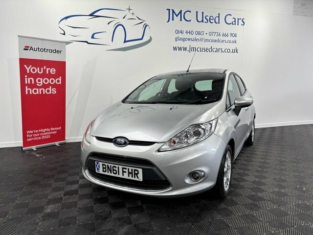 Ford Fiesta 1.25 Zetec Hatchback 129 Gkm, Silver
