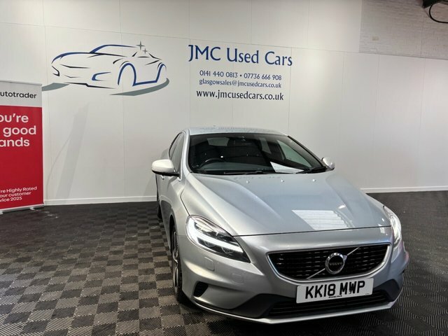Volvo V40 1.5 T2 Gpf R-design Nav Plus Hatchback KK18MWP Silver #4