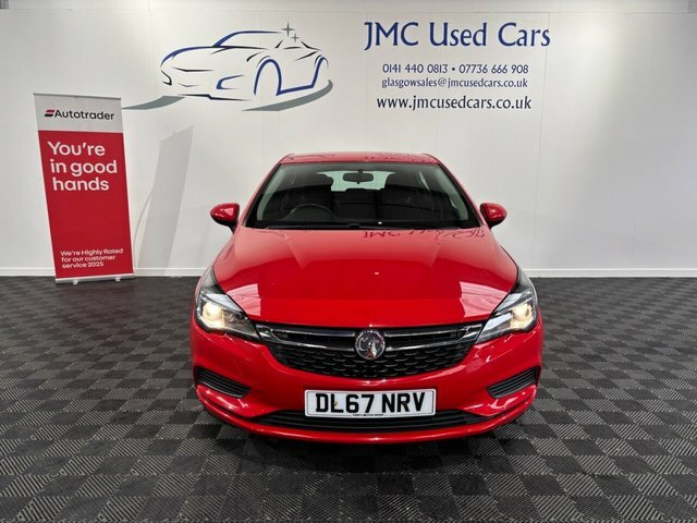 Vauxhall Astra 1.4I Tech Line Nav Hatchback Eur DL67NRV Red #3