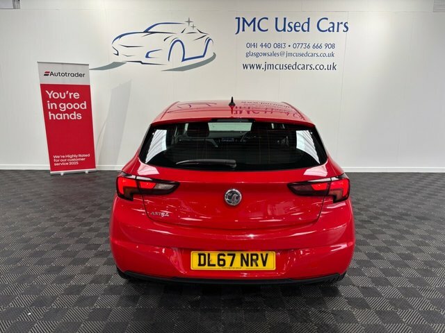 Vauxhall Astra 1.4I Tech Line Nav Hatchback Eur DL67NRV Red #5