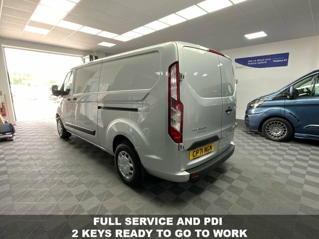 Ford Transit Custom 2.0 300 Ecoblue Trend CP71NGN Silver #3