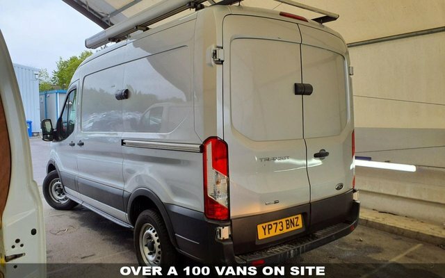 Ford Transit Custom 2.0 350 Ecoblue Mhev YP73BNZ Silver #2