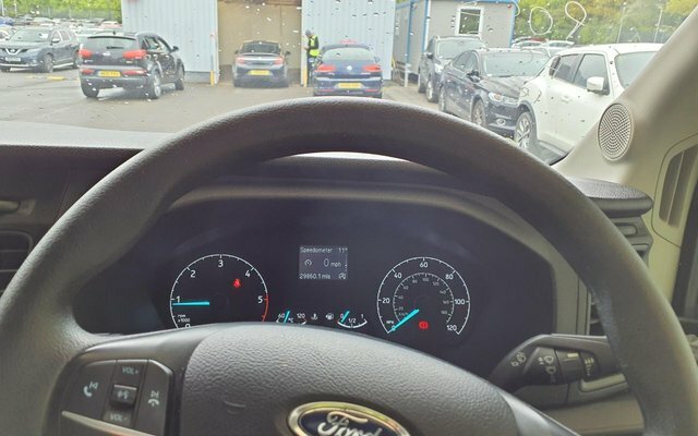 Ford Transit Custom 2.0 350 Ecoblue Mhev YP73BNZ Silver #4