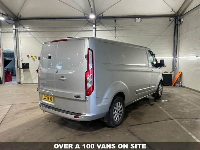 Ford Transit Custom 2.0 300 Ecoblue Limited LC23FXO Silver #4