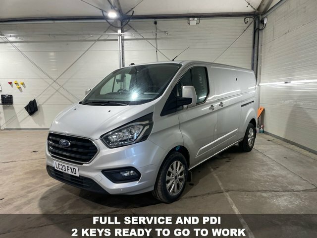 Ford Transit Custom 2.0 300 Ecoblue Limited LC23FXO Silver #2