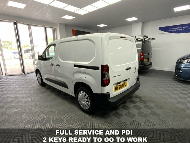 Peugeot Partner 1.6 Bluehdi 650 S White #3