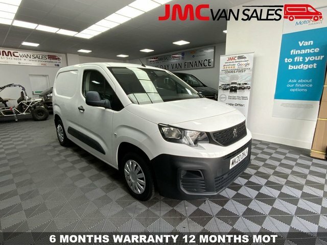 Peugeot Partner 1.6 Bluehdi 650 S White