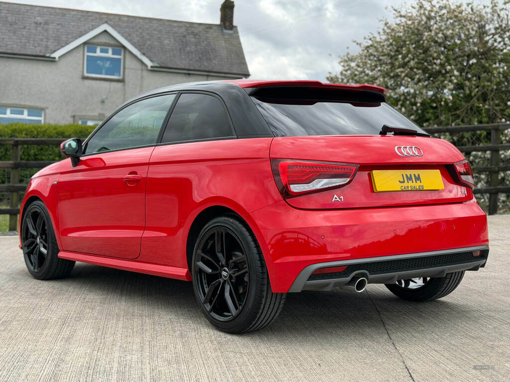 Audi A1 1.6 Tdi S Line YY17BGX Red #6