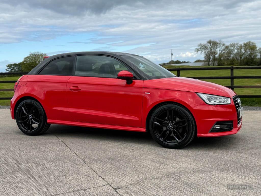 Audi A1 1.6 Tdi S Line YY17BGX Red #2