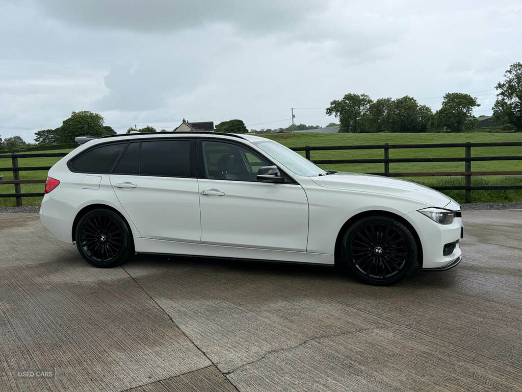 BMW 3 Series 320D Luxury White #2