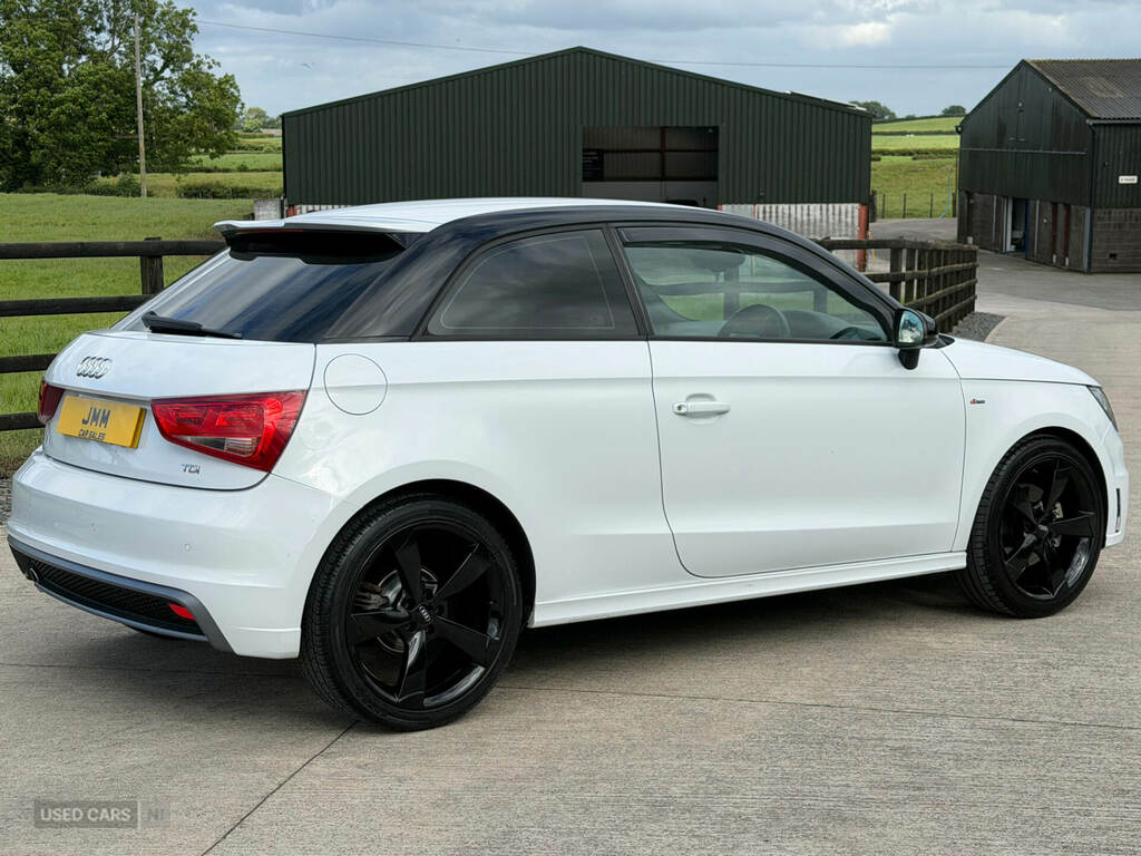 Audi A1 1.6 Tdi S Line Style Edition White #3