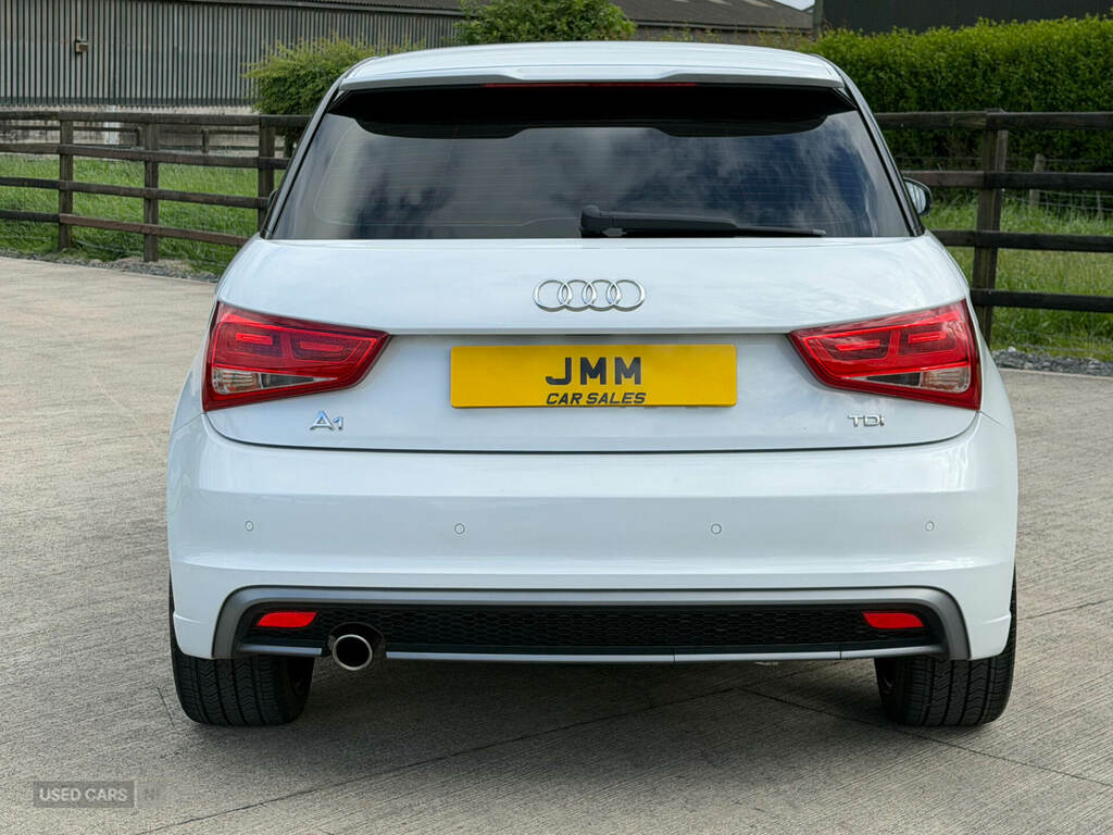 Audi A1 1.6 Tdi S Line Style Edition White #4
