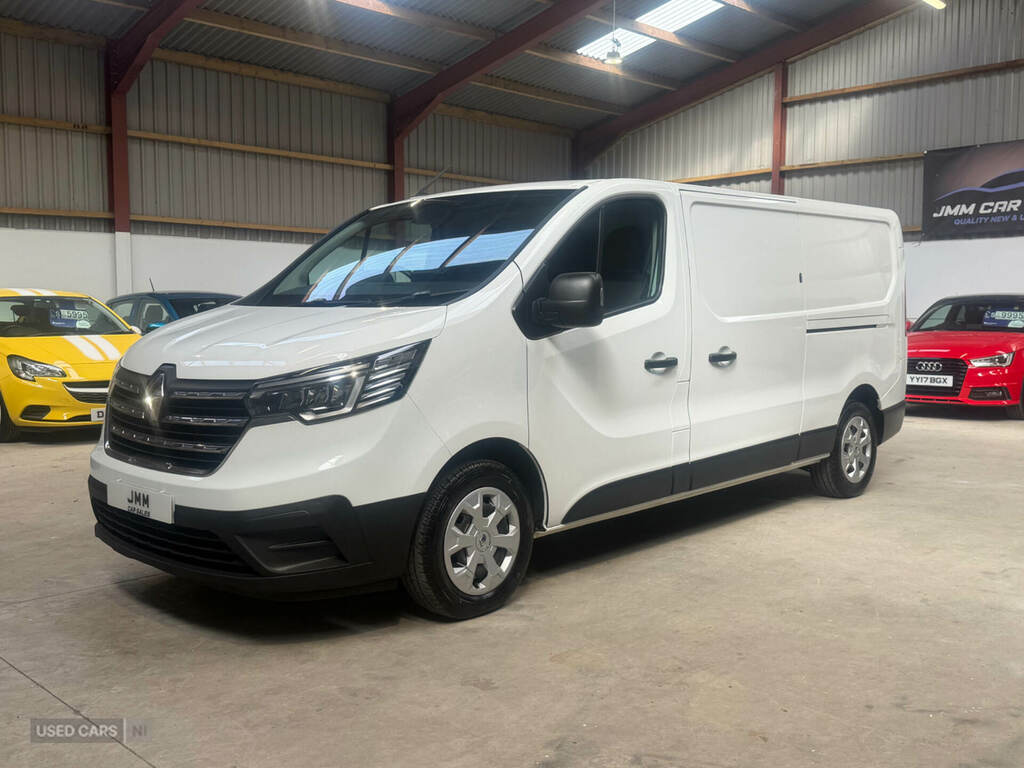 Renault Trafic Ll30 Blue Dci 130 Advance Van White #2