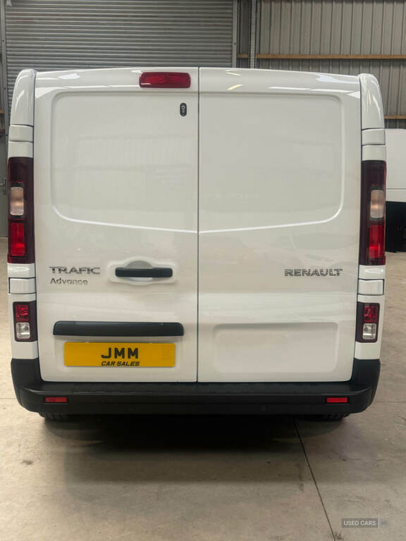 Renault Trafic Ll30 Blue Dci 130 Advance Van White #5