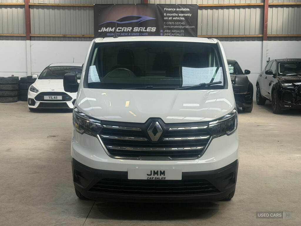 Renault Trafic Ll30 Blue Dci 130 Advance Van White