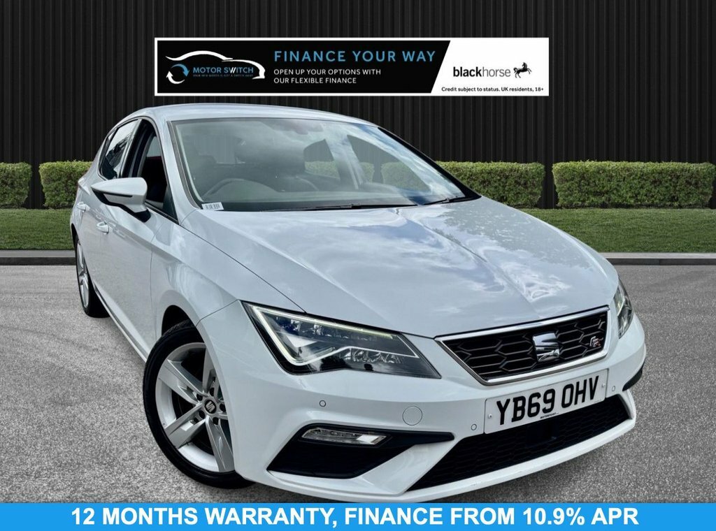 Seat Leon 1.5L Fr YB69OHV White