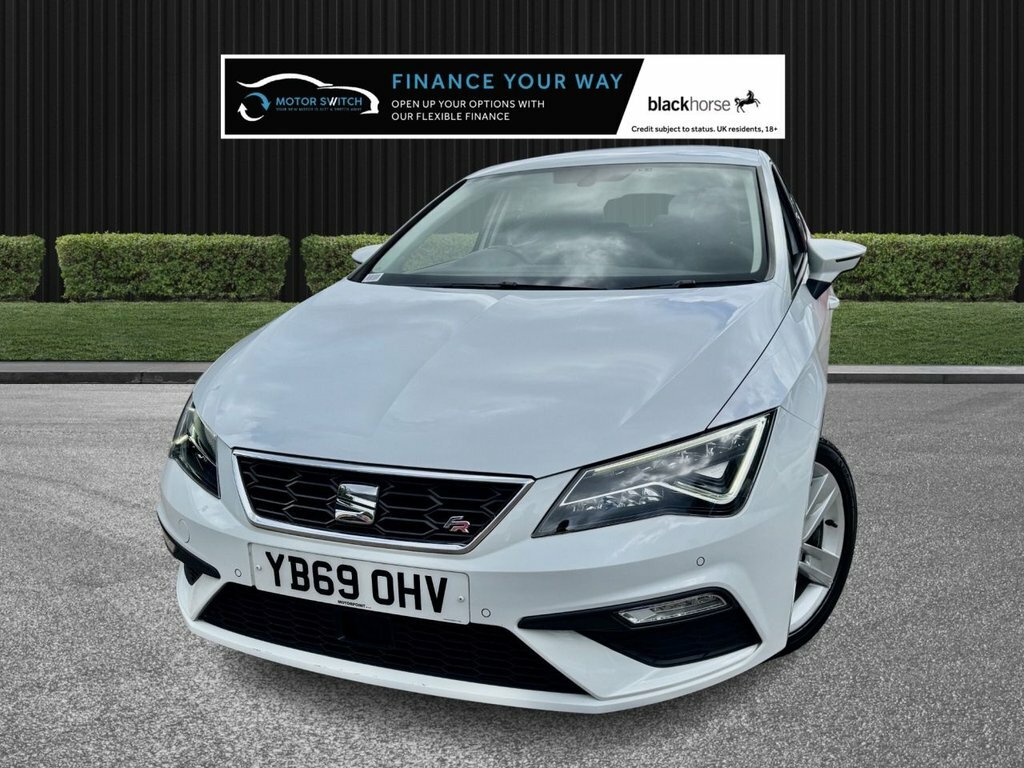 Seat Leon 1.5L Fr YB69OHV White #6