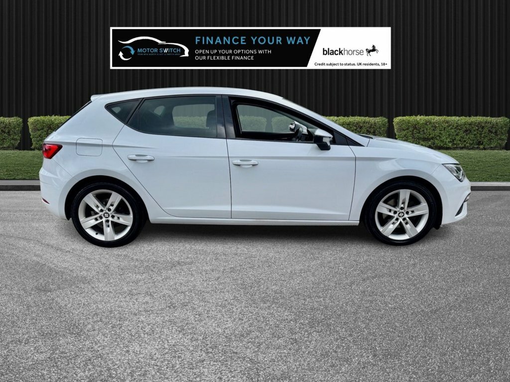 Seat Leon 1.5L Fr YB69OHV White #4