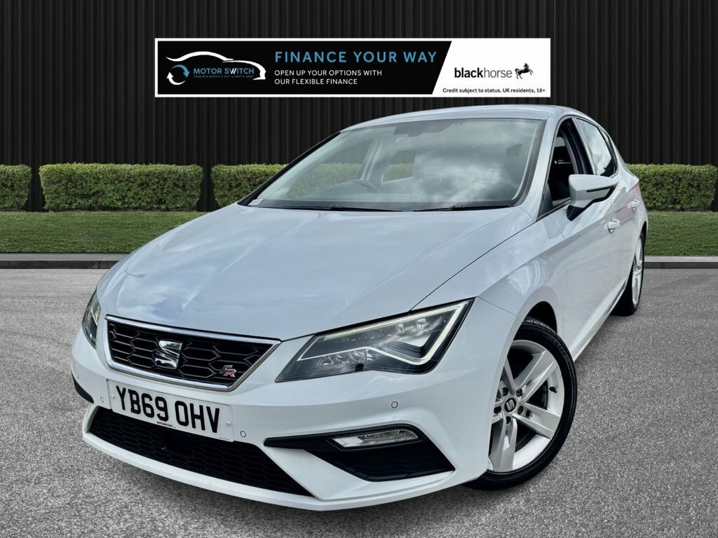 Seat Leon 1.5L Fr YB69OHV White #3