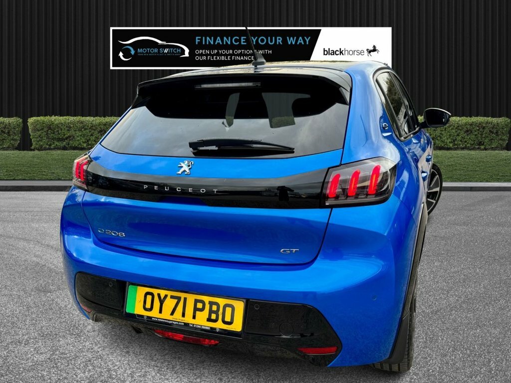 Peugeot e-208 Hatchback Black #12