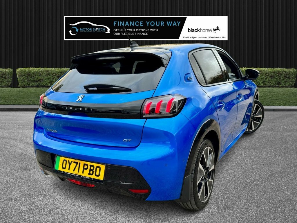 Peugeot e-208 Hatchback Black #9