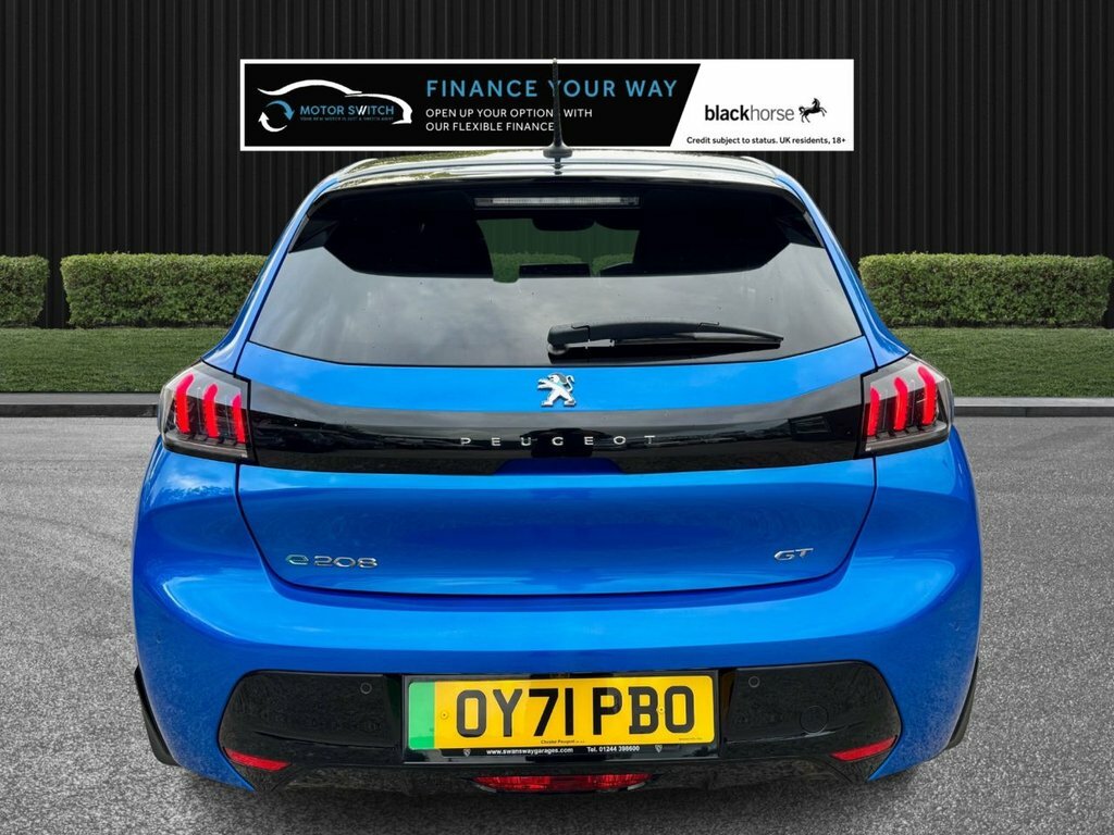 Peugeot e-208 Hatchback Black #8