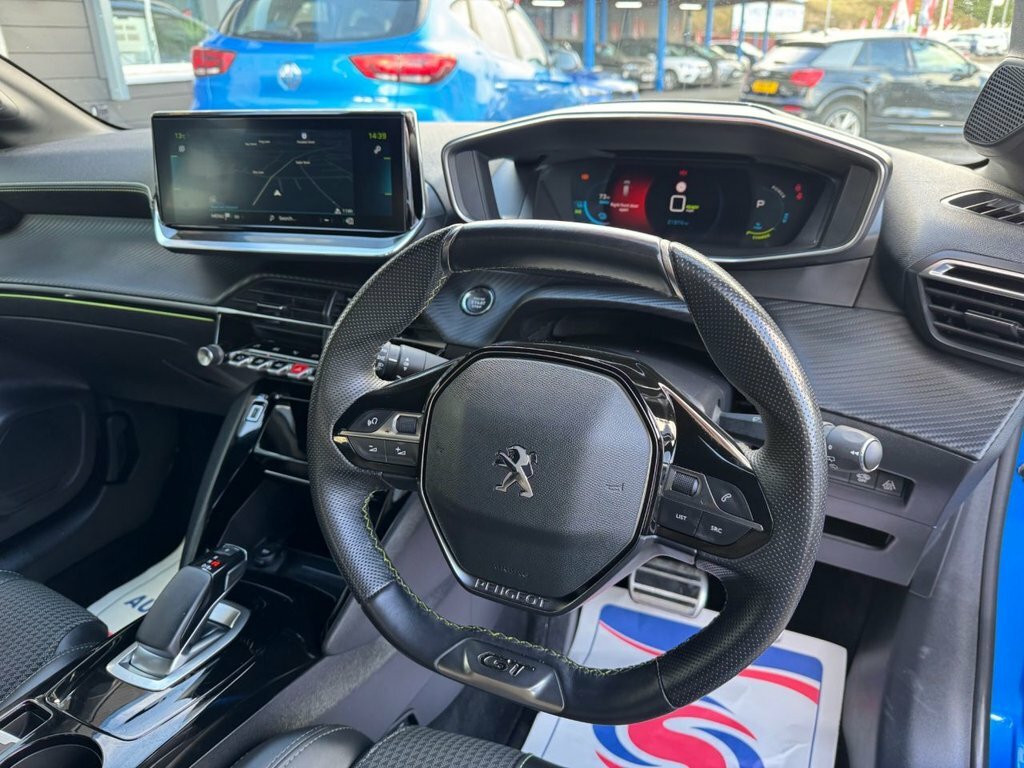 Peugeot e-208 Hatchback Black #13