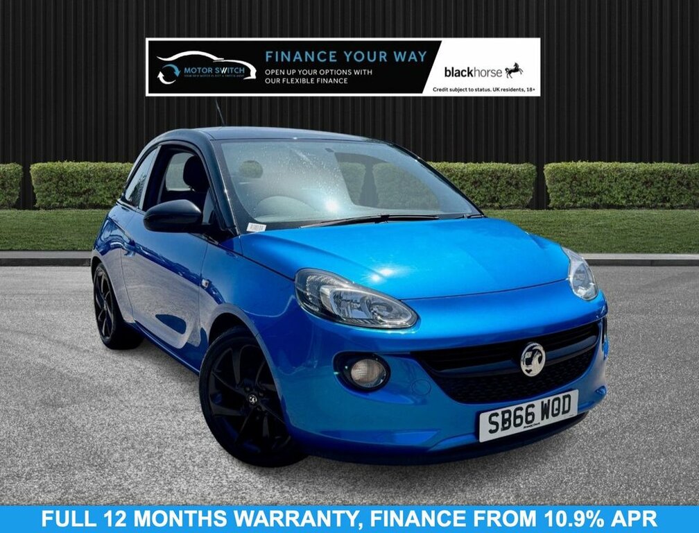 Vauxhall Adam 1.2L Energised Blue
