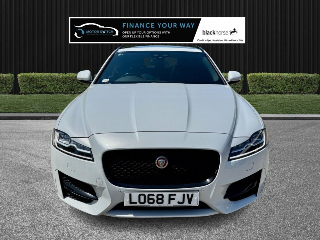 Jaguar XF 2L R-sport White #2