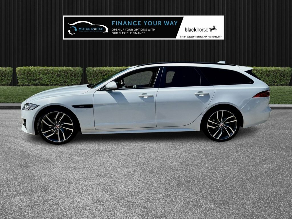 Jaguar XF 2L R-sport White #4