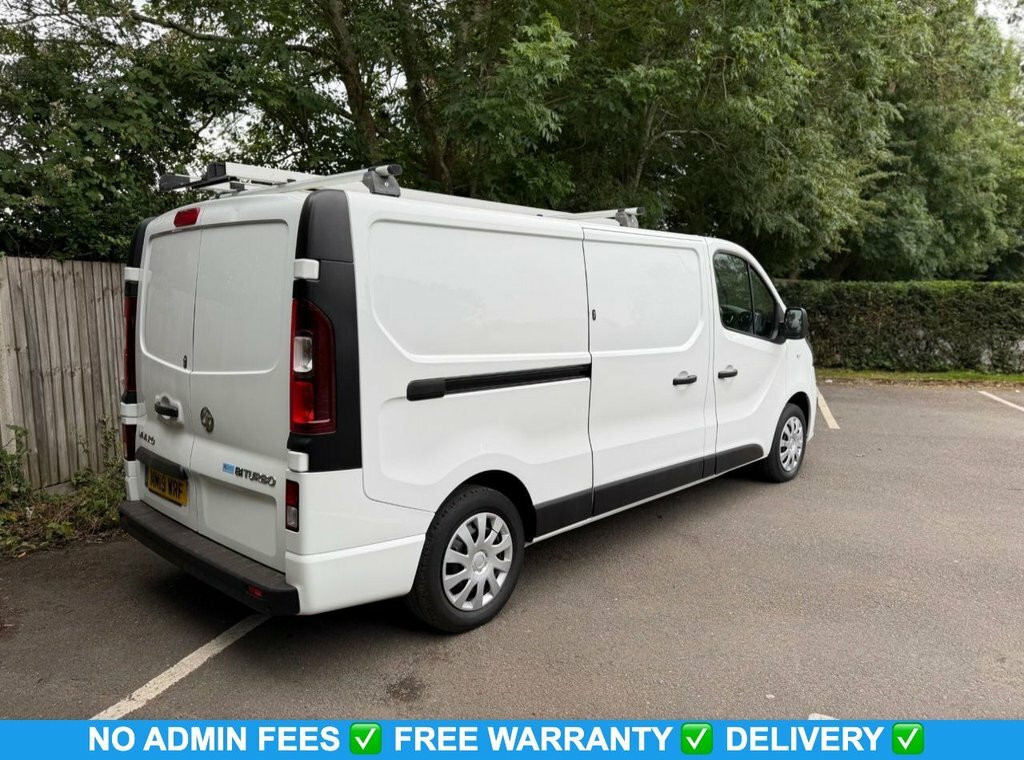 Vauxhall Vivaro 1.6L Sportive White #2