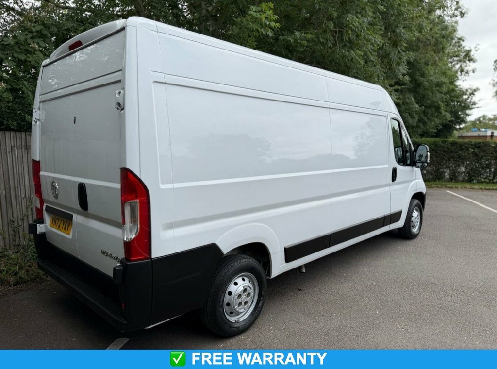 Vauxhall Movano 2.2L Prime VN72YAY White #2