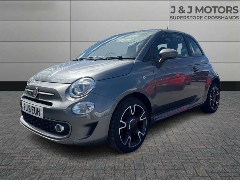 Fiat 500 1.2 S - 2019 19 PJ19EUH Grey #3