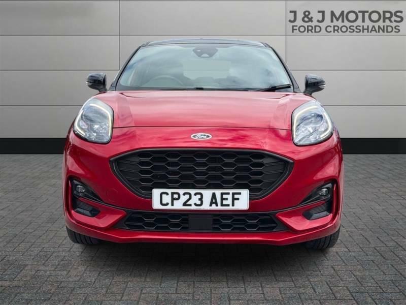 Ford Puma 1.0 Ecoboost Hybrid Mhev 155 St-line X - 2023 CP23AEF Red #3