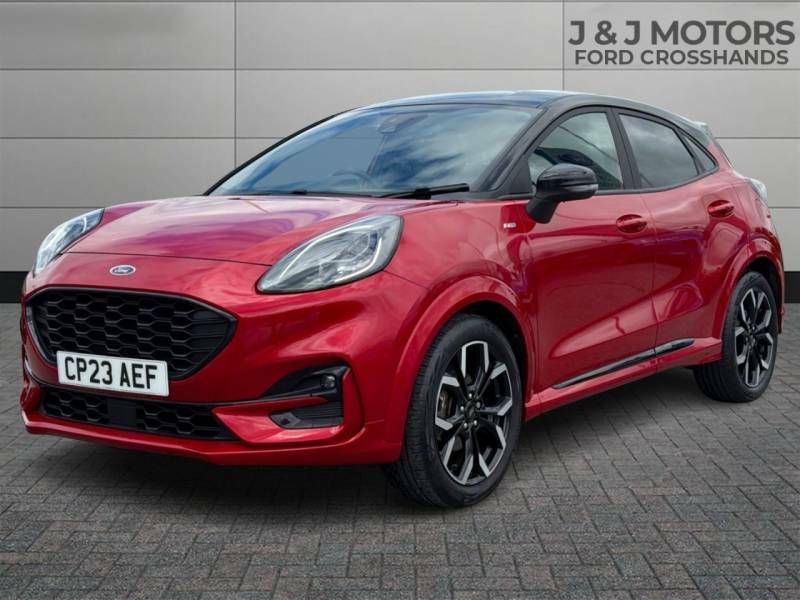 Ford Puma 1.0 Ecoboost Hybrid Mhev 155 St-line X - 2023 CP23AEF Red #2