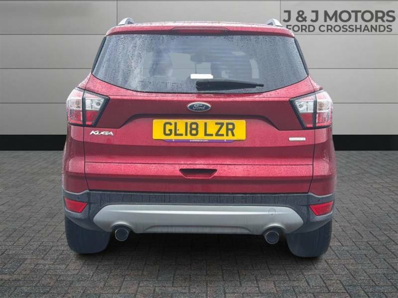 Ford Kuga 1.5 Ecoboost Titanium 2Wd - 2018 18 GL18LZR Red #4