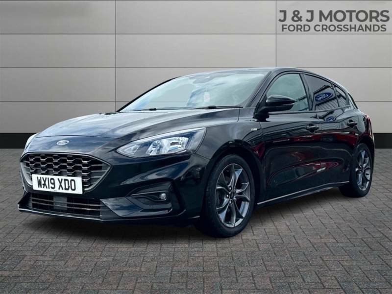 Ford Focus 1.0 Ecoboost 125 St-line - 2019 19 WX19XDO Black #3