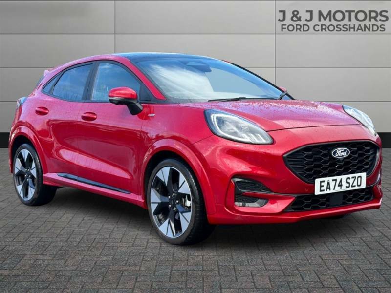 Ford Puma 1.0 Ecoboost Hybrid Mhev 155 St-line X Dct - 2 Red