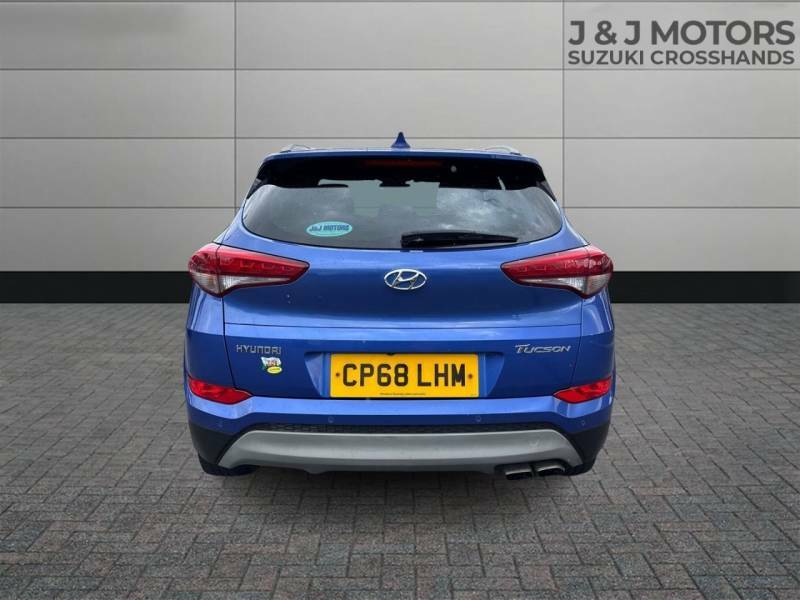 Hyundai Tucson 1.6 Tgdi Go Se 2Wd Dct - 2018 68 CP68LHM Blue #6
