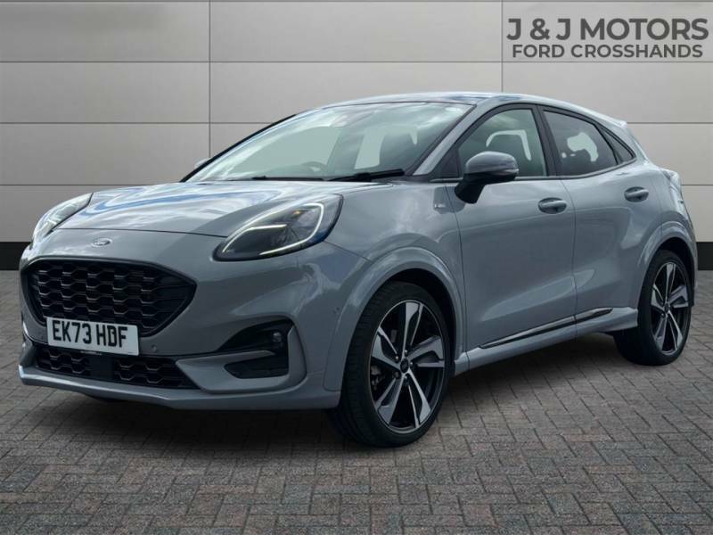 Ford Puma 1.0 Ecoboost Hybrid Mhev 155 St-line X - 2023 EK73HDF Grey #2